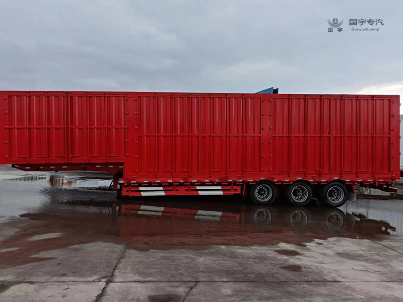 廂式半掛車，促進物流業(yè)發(fā)展！